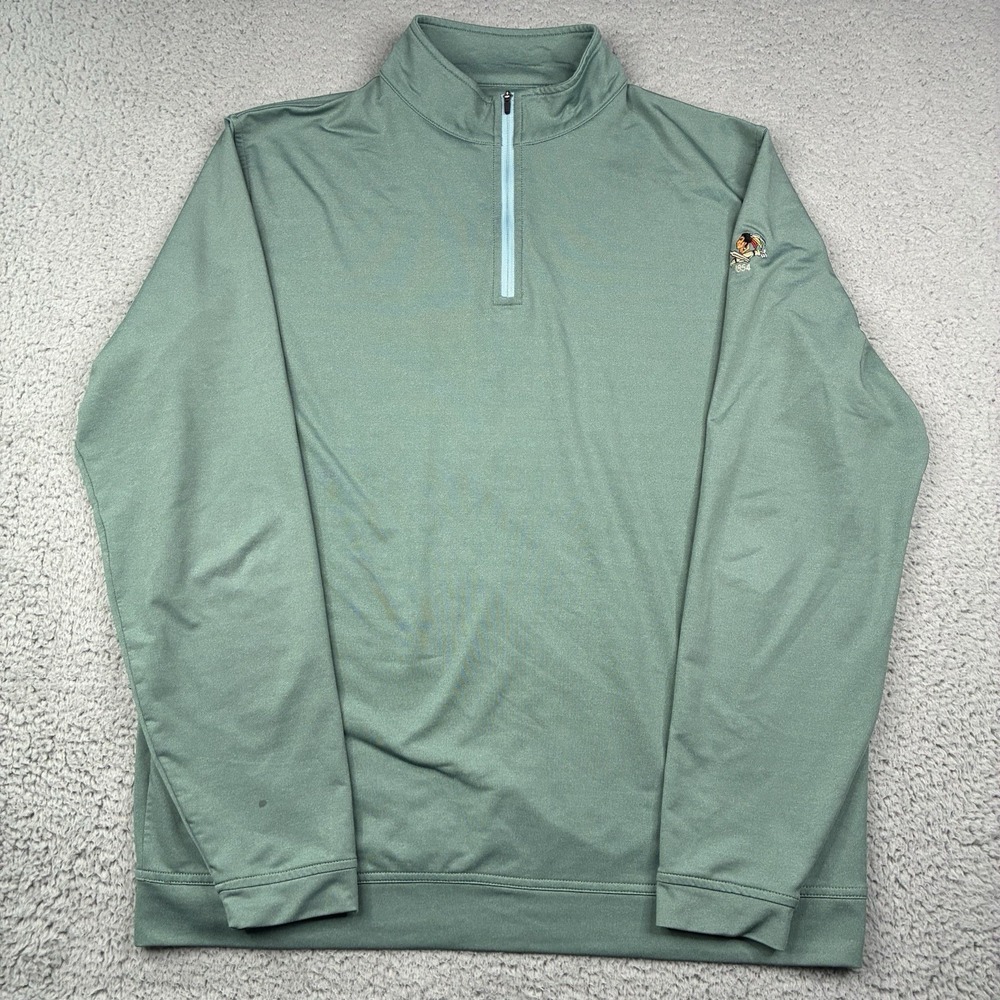 Peter Millar Philadelphia Cricket Club 1/4 Zip Performance Fleece Men's XL Golf